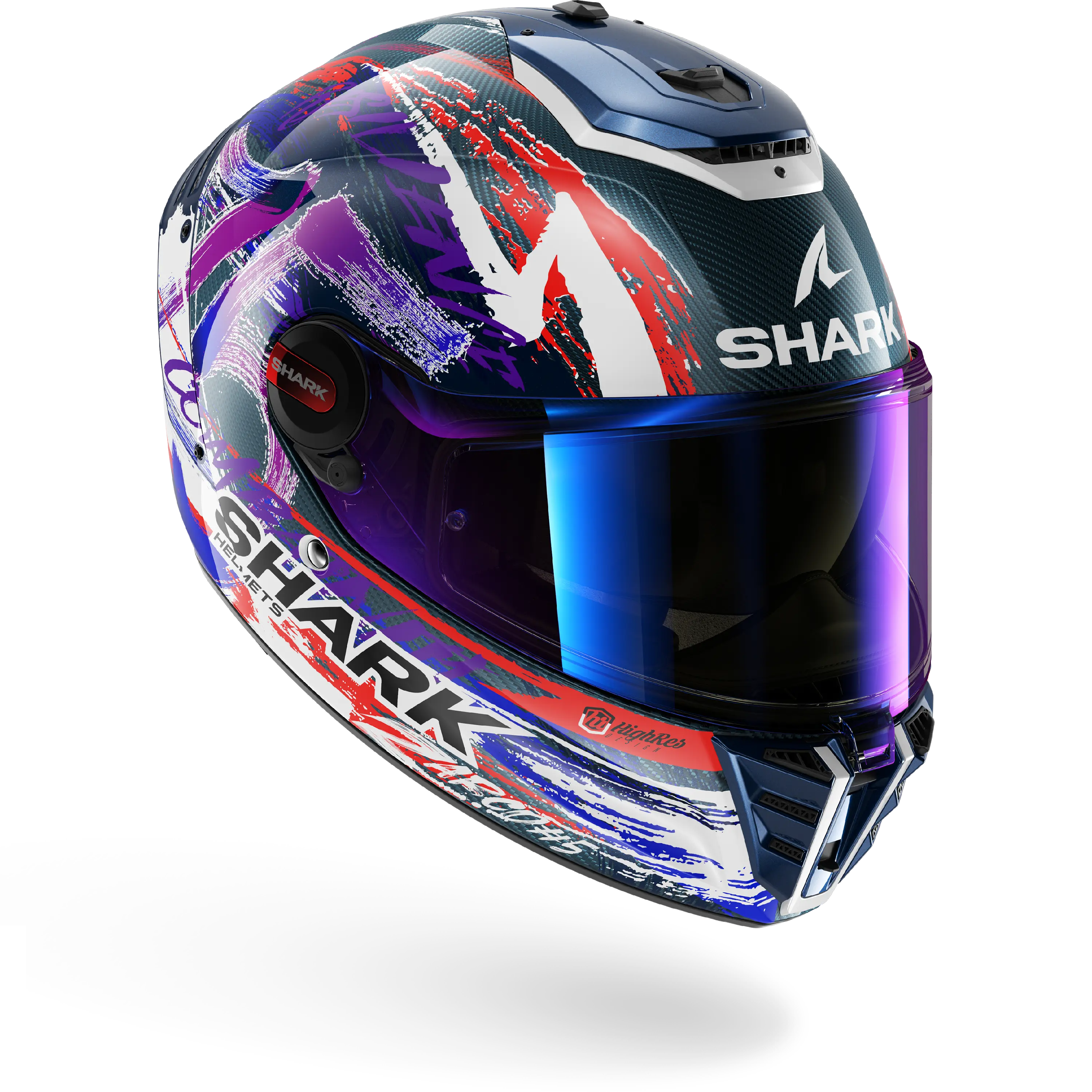 SPARTAN RS CARBON ZARCO SIGNATURE Carbon White Violet - Image 5
