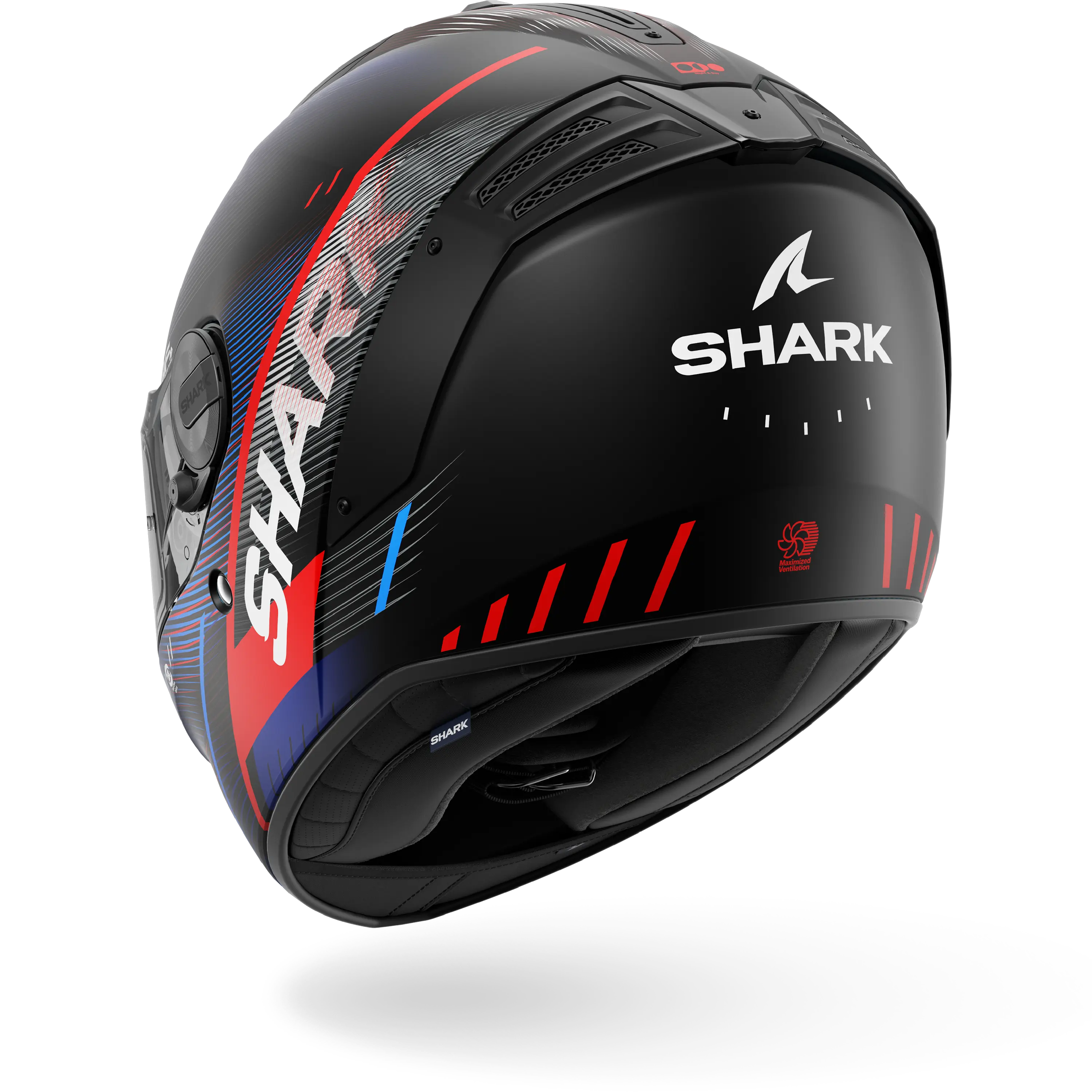 SPARTAN RS FIBRE SPARTAN RS SPEED-TECH Mat Black Blue Red - Image 2