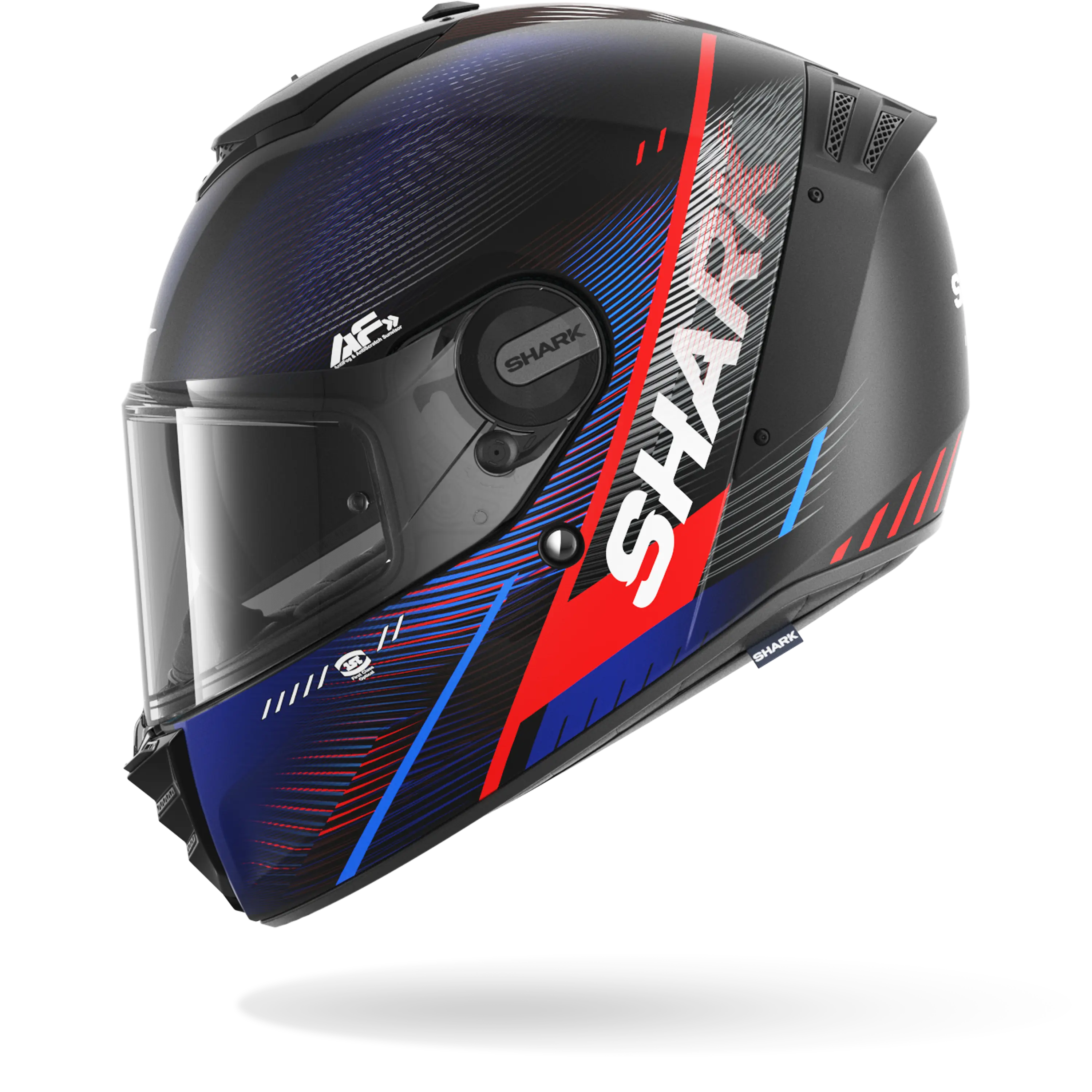 SPARTAN RS FIBRE SPARTAN RS SPEED-TECH Mat Black Blue Red - Image 4
