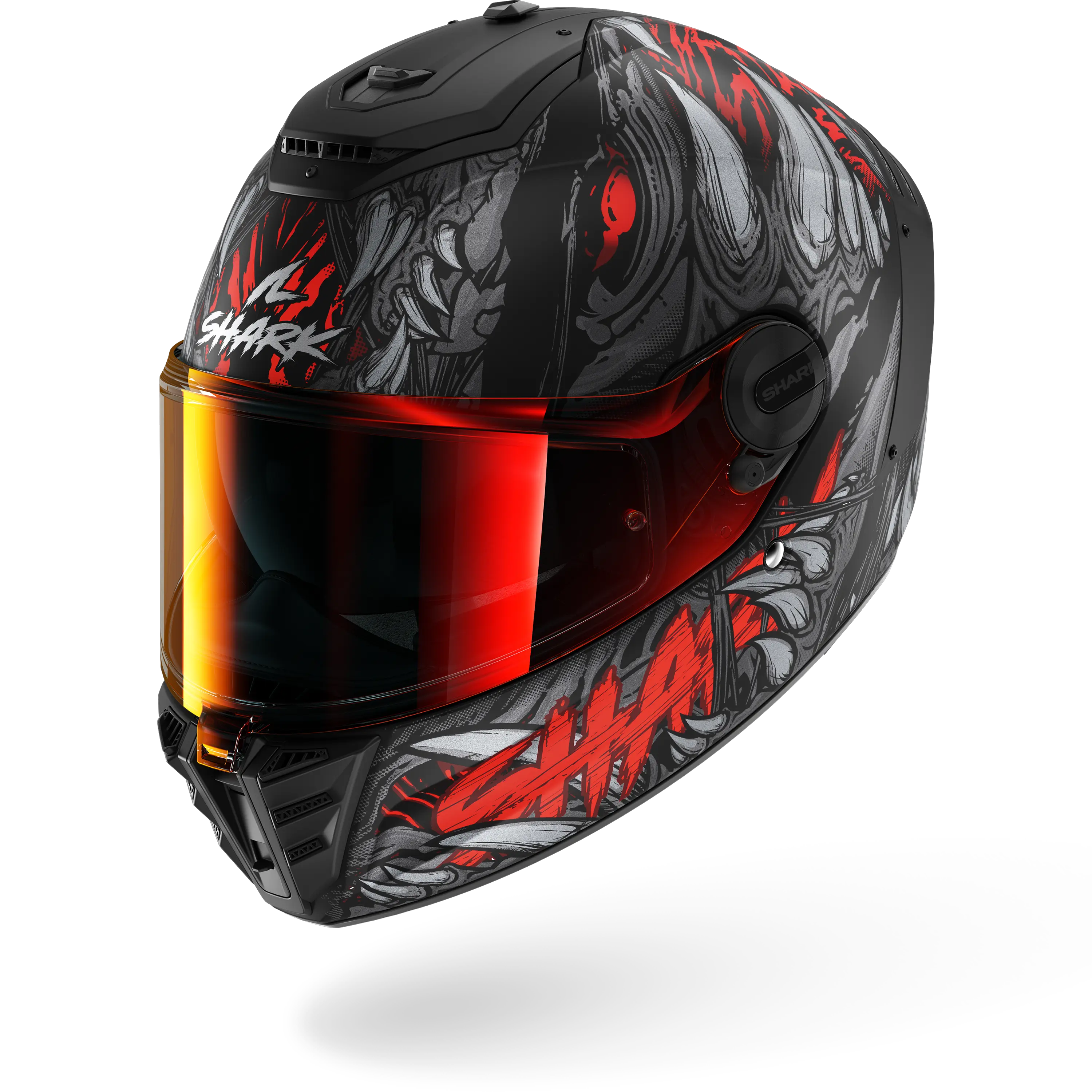 SPARTAN RS Shaytan Matte Black Red Anthracite